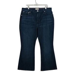 Madewell The Perfect Vintage Flare Jeans Sz 33 EUC 27" inseam